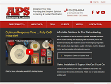 Tablet Screenshot of firehousealerting.com